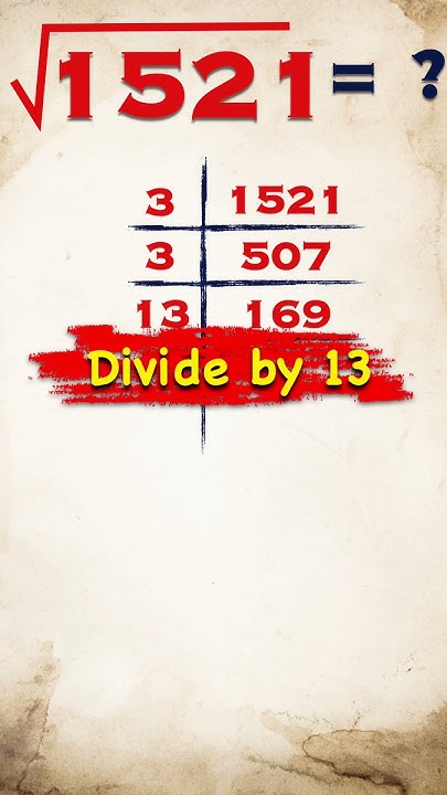 Square Root Of 1521 1521 Ka Vargmul shorts vargmul squareroot square-root-of-1521-1521-ka-vargmul-shorts-vargmul-squareroot