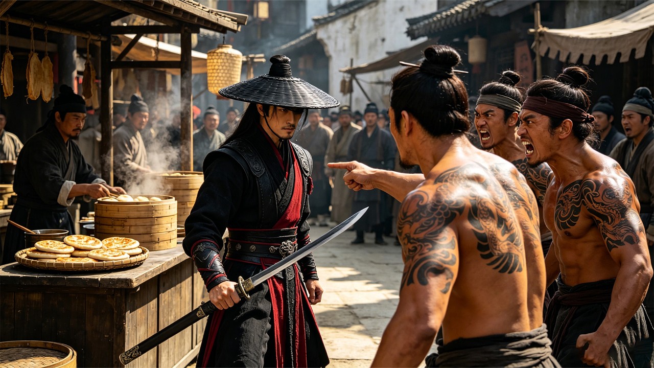 绝世杀手出山，拔剑秒杀挑衅者！