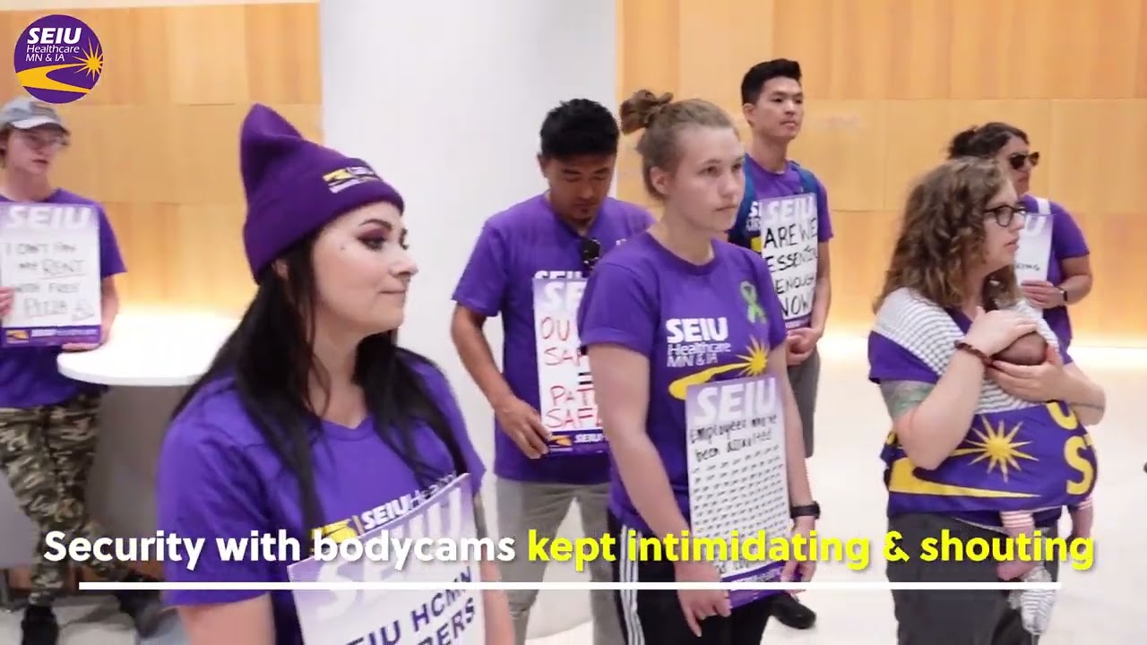 Allina Threatens to Call Police on its Employees! YouTube