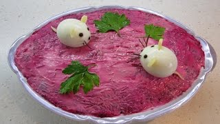 Сельдь под шубой, салат, вкусно и просто,к праздничному столу. Домашняя кухня.(Сельдь под шубой,салат, как вкусно и просто приготовить всеми любимый салат под шубой. Можно готовить и..., 2014-12-02T06:41:11.000Z)