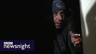 Homeless and hungry: Ben Judah on the dark side of London - BBC Newsnight