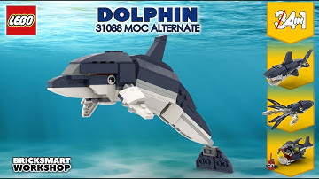 LEGO Dolphin MOC 31088 Alternate Digital Build