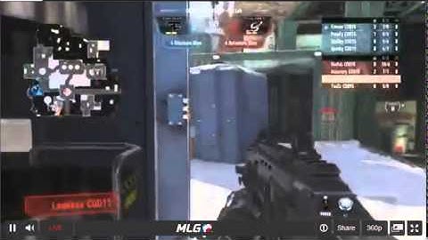 COD Champs 2015 - FaZe vs Orbit - Game 5 Round 11