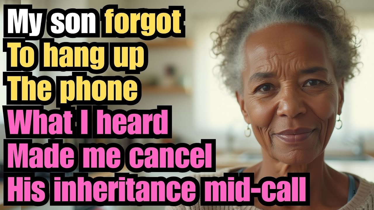 Мой сын забыл повесить трубку — то, что я услышал, заставило меня отменить его наследство прямо в...