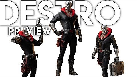 THREEZERO G.I. Joe FigZero DESTRO 1/6 Scale Action Figure Preview