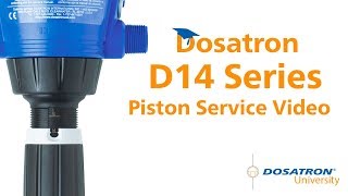 Dosatron D14 Series Piston Service Video
