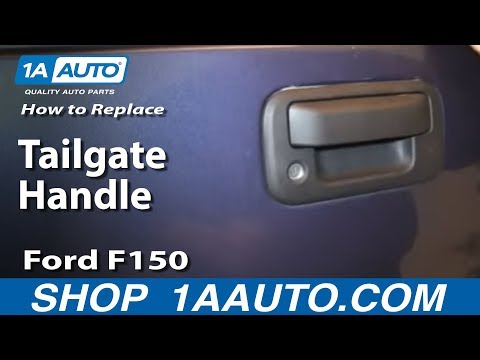 How To Install Replace Fix Broken Tailgate Handle 2004-13 Ford F150