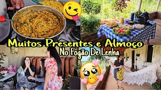 Troca De Muitos Presentes Fofos Com 2 Youtubers Nordestinas Almoço Caipira No Fogâo A Lenha