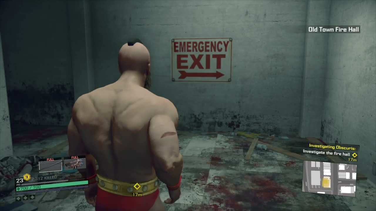 Dead Rising 4: 09 - Investigating Obscuris: Go to the fire hall ~ Investigate the fire hall