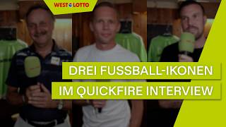 Peter Neururer, Dennis Grote und Kevin Großkreutz im WestLotto Fußball-Interview ⚽