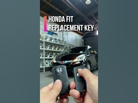 HONDA FIT Replacement Key - YouTube