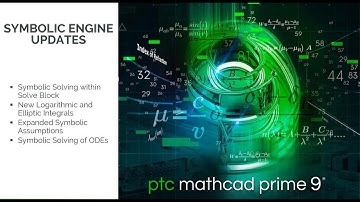 Symbolic Engine Updates | Mathcad Prime 9