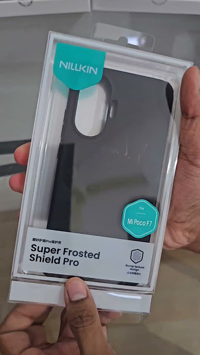 Nillkin Super Frosted Shield Pro Back Case Compatible with Poco F7 case