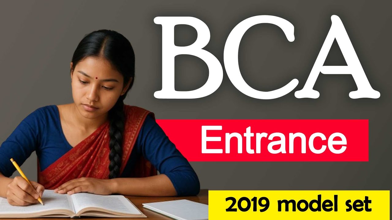 BCA Entrance Exam Preparation Nepal | bca entrance exam 2019 question ...