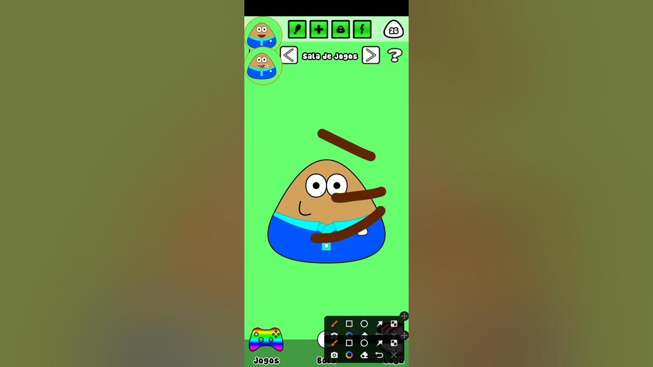 vose atemderia a ligasao do pou emo ou recusaria? #joinha #pou