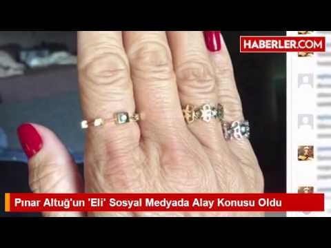 Pınar Altuğ'un 'Eli' Sosyal Medyada Alay Konusu Oldu