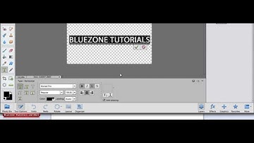 How to make 3D text in Photoshop Elements 11