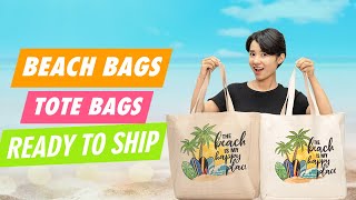 Totebag Wholesale Linen Tote Bag &amp; Beach Bag | How to Sublimate a Totebag