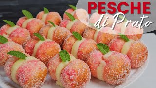 PESCHE DI PRATO | Soffici dolci brioche con la crema