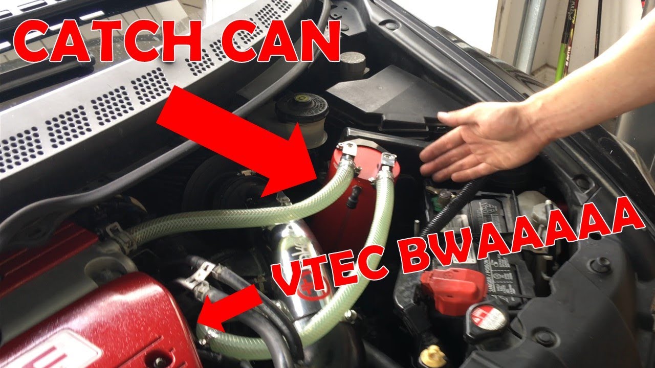 HONDA CIVIC Si GETS CATCH CAN!!! - YouTube HONDA CIVIC Si GETS CATCH CAN!!! - YouTube