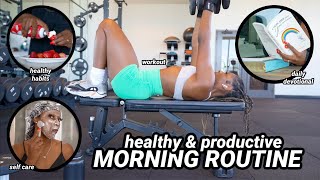 MY *REALISTIC* MORNING ROUTINE | healthy &amp; productive habits that REALLY changed my life