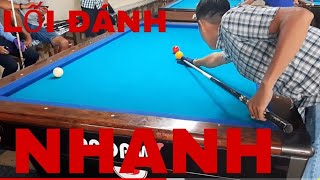 Bida cà mau cơ thủ mới xuất hiện với lối đánh nhanh gọn lẹ và cực kỳ đẹp mắt(carom libre in vietnam)