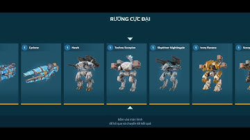 WARROBOTS. Mở rương cực đại đầu tiên