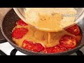 Вкуснятина НА ЗАВТРАК за считанные минуты! У тебя есть помидор и яйцо? Недорогой и вкусный рецепт.