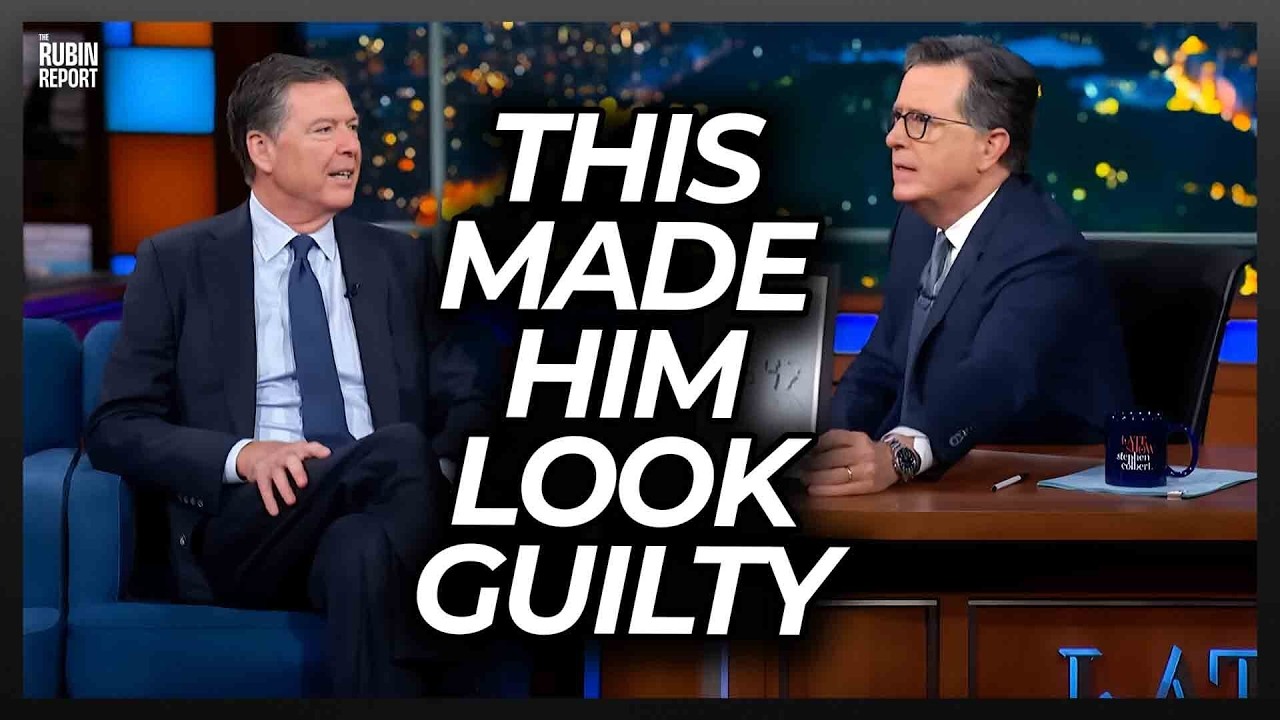 ‘Late Show’ Crowd Stunned as Stephen Colbert Helps James Comey Lie