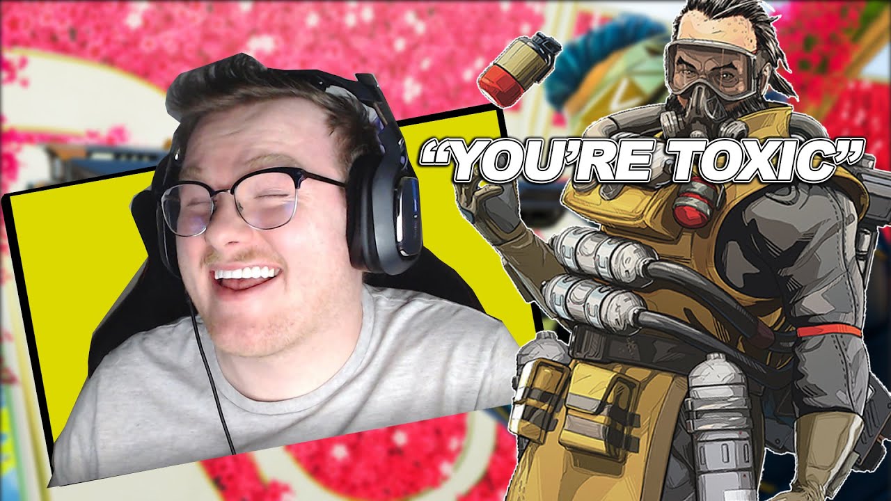 Apex Legends Season 7 Funny Moments, Jankz wanted to play Caustic :D @BacKo...