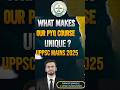 what makes our PYQ CRASH COURSE UNIQUE? UPPSC MAINS 2025-26 ! NFU #up #uppsc #mains #result #prelims
