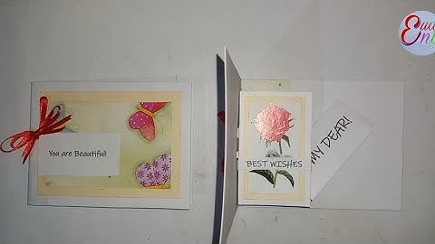 How to make a pop-up swing arm card