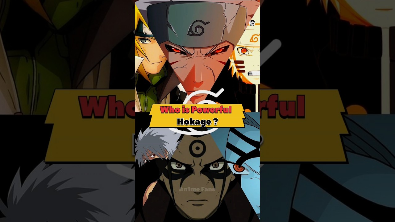 Most powerful Hokage 😈 in Naruto 