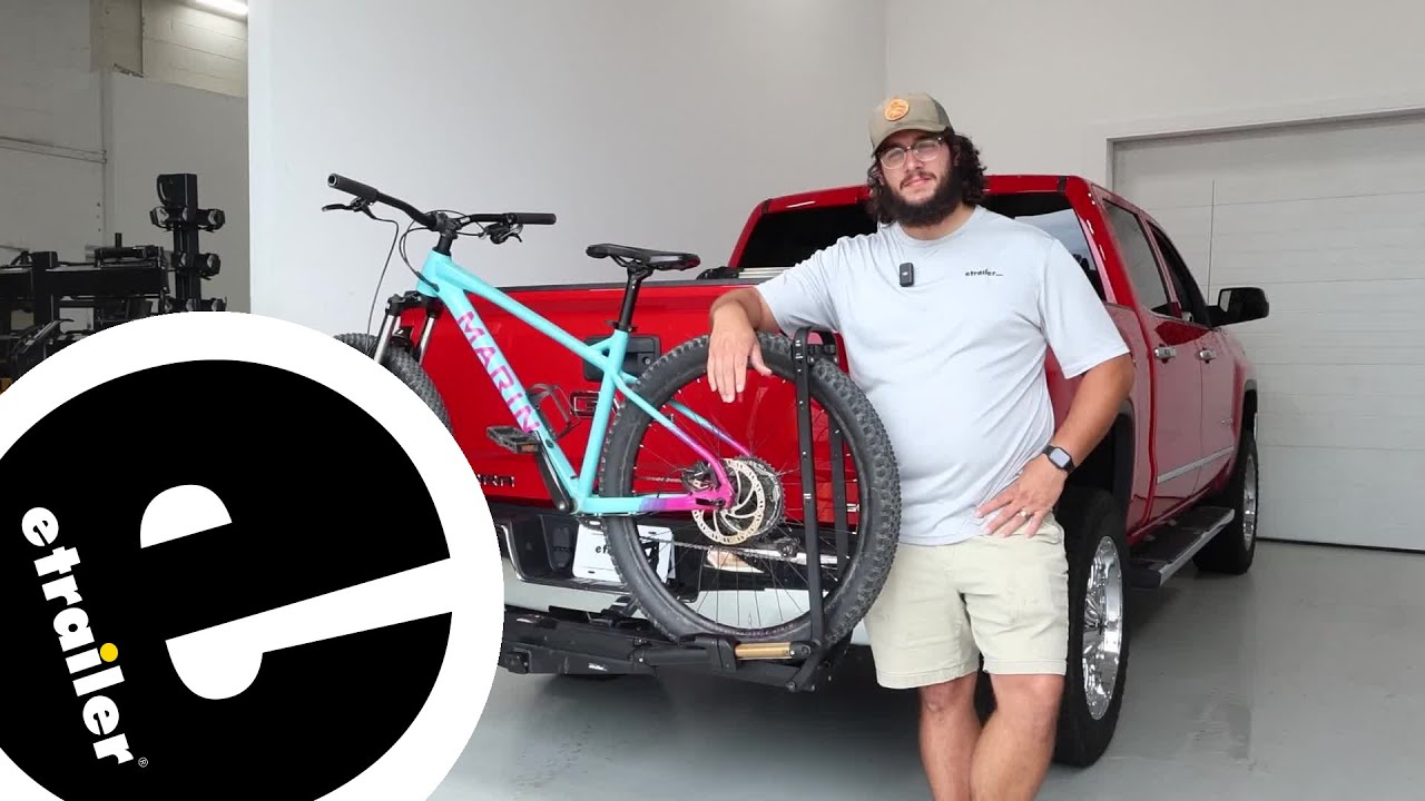 etrailer | Kuat Piston SR Bike Rack Quick and Easy Test Fit - 2017 GMC Sierra 1500