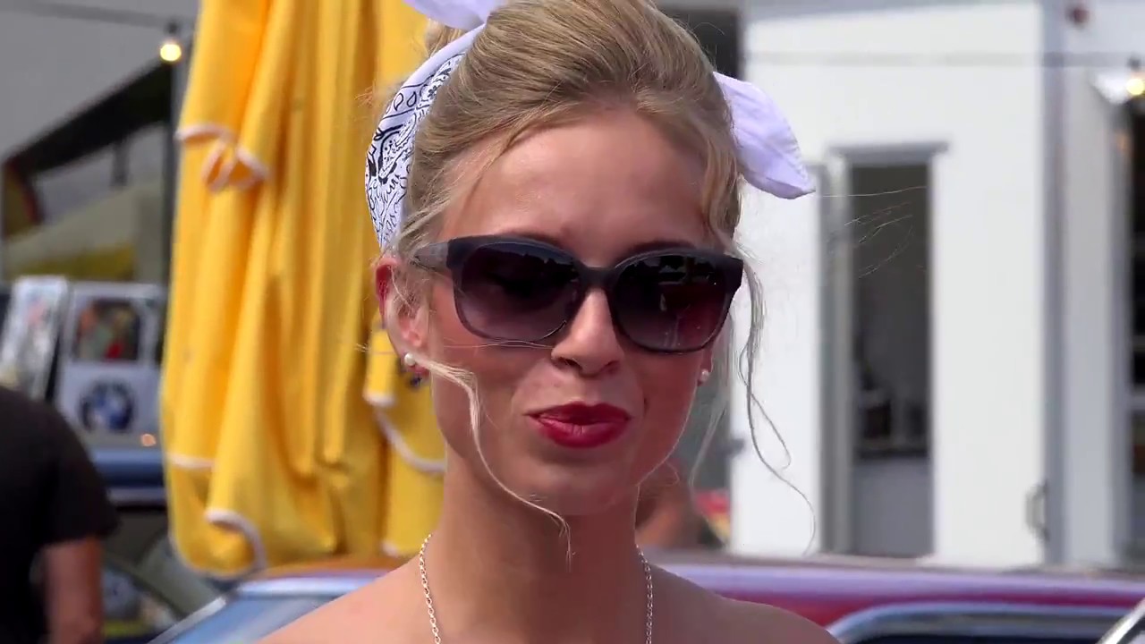 Aarburg Route 66 Coca -Cola Pinup Contest 2016 US Car and Bike Meeting