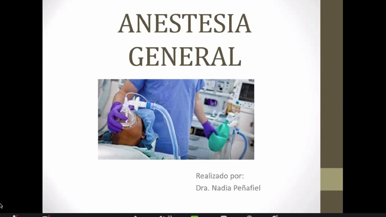 Download Anestesiología - Administración de la Anestesia General