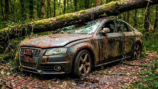 I Bought Abandoned Audi S4 B8 for ONLY $500! Grandma Sold Me This Supercharged Beast