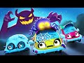 Scary Monster Trucks | Halloween Song | Monster Truck | Kids Song | BabyBus- Cars World