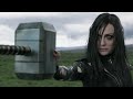 Hela destroys mjolnir  thor ragnarok 2017  movie clip
