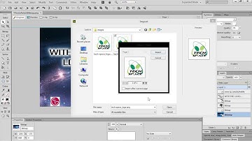 Importing Images in Adobe Fireworks