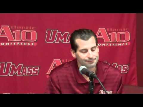 UMass Basketball Seton Hall Postgame Press Confere...