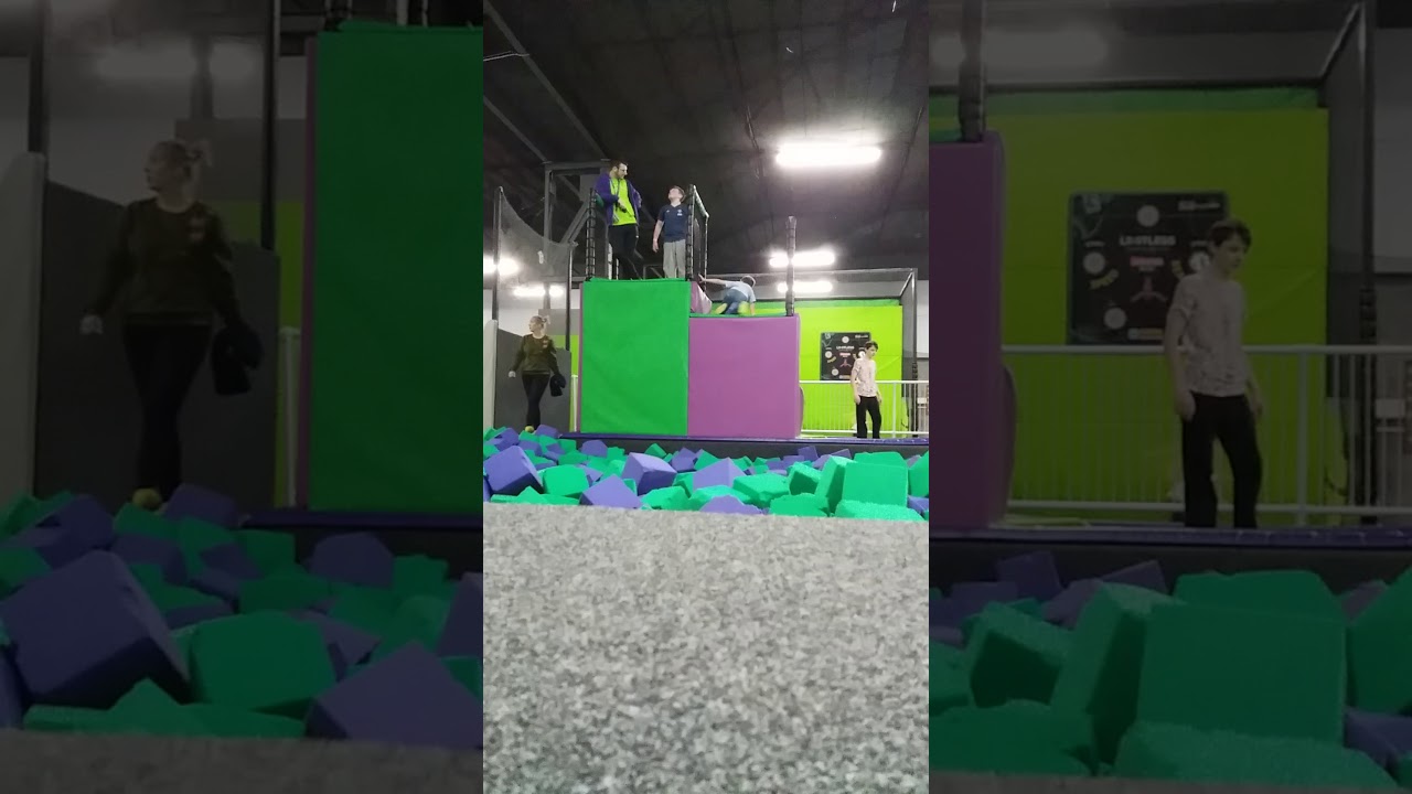 Limitless trampoline in swansea updated new areas by foam pi YouTube