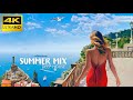 4k dolomites summer mix 2024  best of tropical deep house music chill out mix by imagine deep