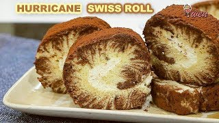 龙卷风蛋糕卷 瑞士蛋糕卷食谱How to Make Hurricane Swiss Roll Cake recipe