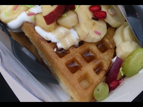 Waffle Fruits and Syrup | The BEST In The City