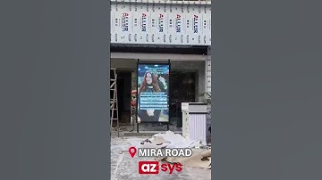 Mira Road LED Video Wall | AZ System Mumbai #Shorts