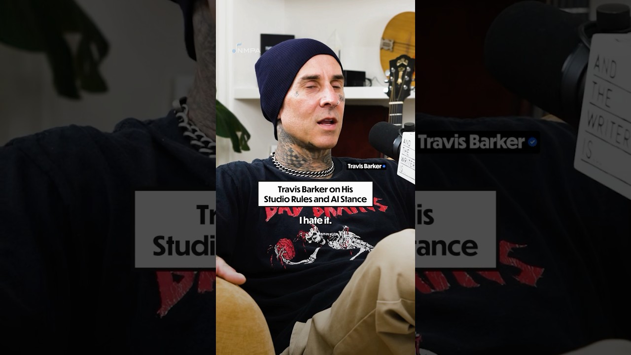 Travis Barker on His Studio Rules