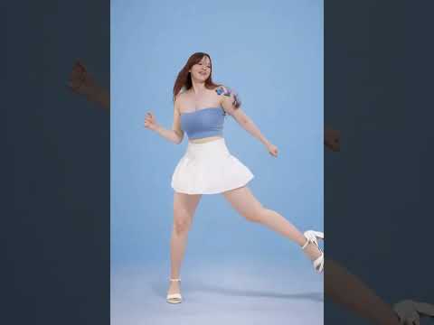 블루 무드 셔플댄스 룩 체인지💙 시원한 코디로 변신! #셔플댄스 #ShuffleDance #댄스쇼츠