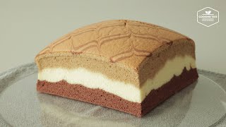 3 Layer Cotton Sponge Cake Recipe : Taiwanese Castella