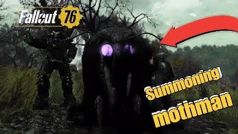 How To Summon The Mothman-Fallout 76